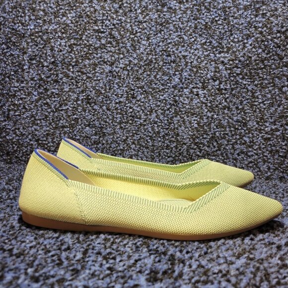 Rothys The Point Women's Size 7 US Mint Green Pointed Toe Slip on Flat Shoes - Picture 5 of 13